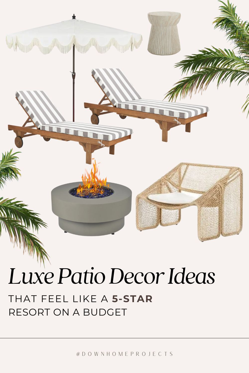 Transform Your Patio into a Luxury Resort on a Budget 

 #LTKSummerEdit #LTKSeasonal #LTKHome