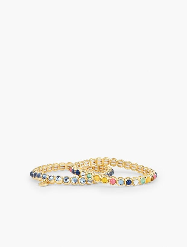 Colorful Stretch Bracelet Set | Talbots