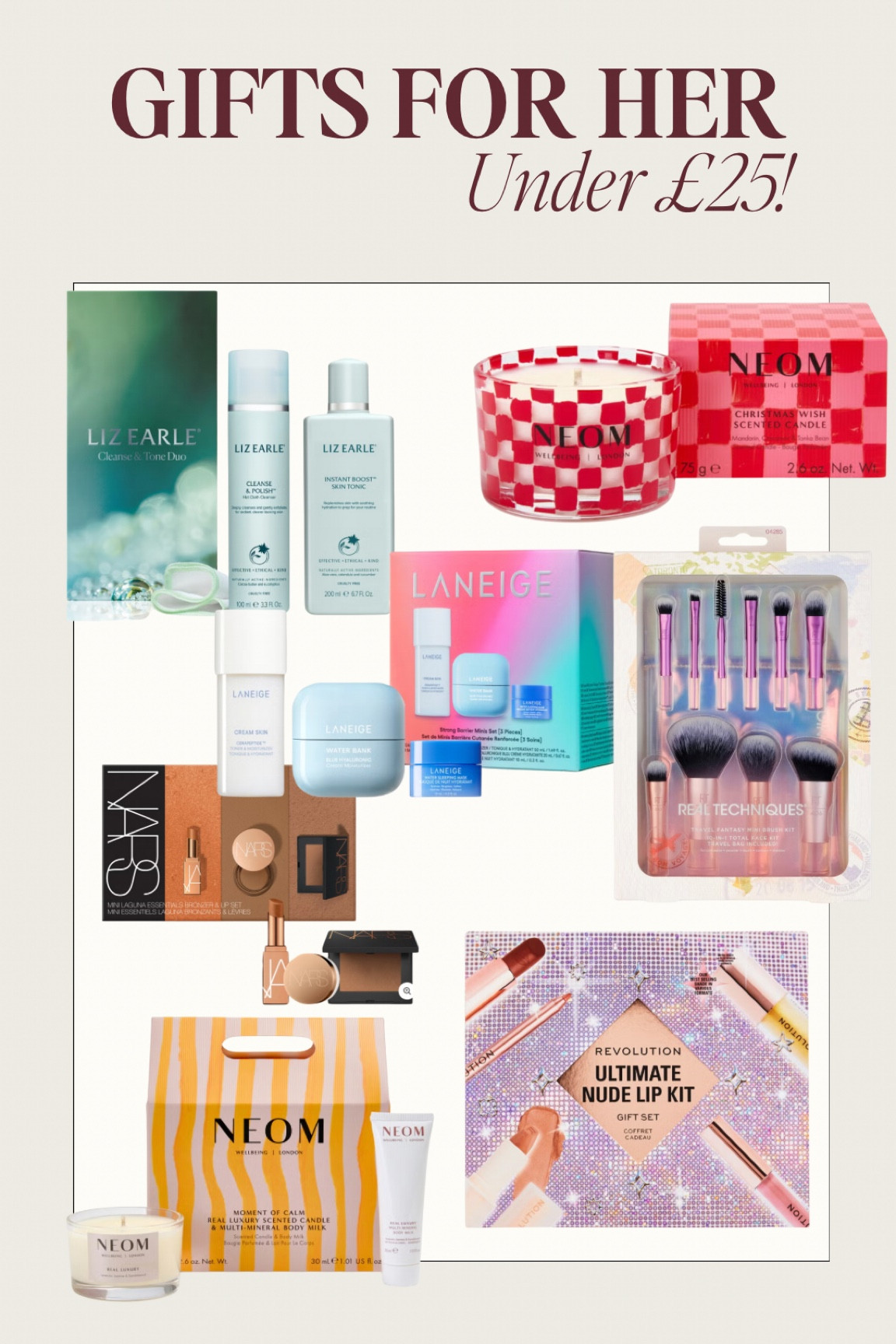 Gifts for her: under £25 ✨💕 #giftguide #giftsforher #beauty #under25 

#LTKuk #LTKbeauty #LTKCyberWeek