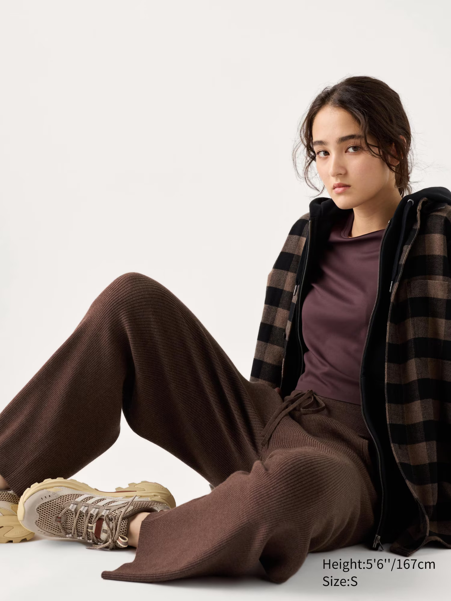 Washable Knit Ribbed Pants | UNIQLO (US)