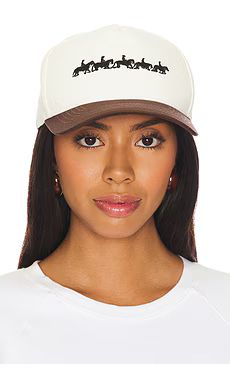 Casa Clara x REVOLVE Ryder Hat in Ivory & Chocolate Brown from Revolve.com | Revolve Clothing (Global)