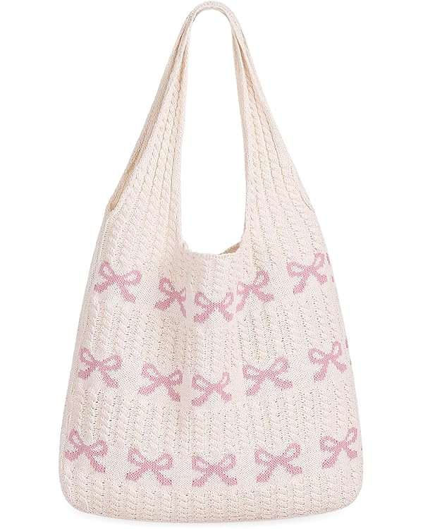 Etercycle Crochet Tote Bag, Mesh Beach Bag for Women Knit Summer Hobo Bag Vacation Boho Tote Bag ... | Amazon (UK)