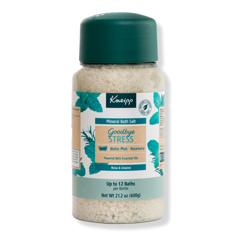 Kneipp Goodbye Stress Water Mint & Rosemary Mineral Bath Salt Soak | Ulta Beauty | Ulta