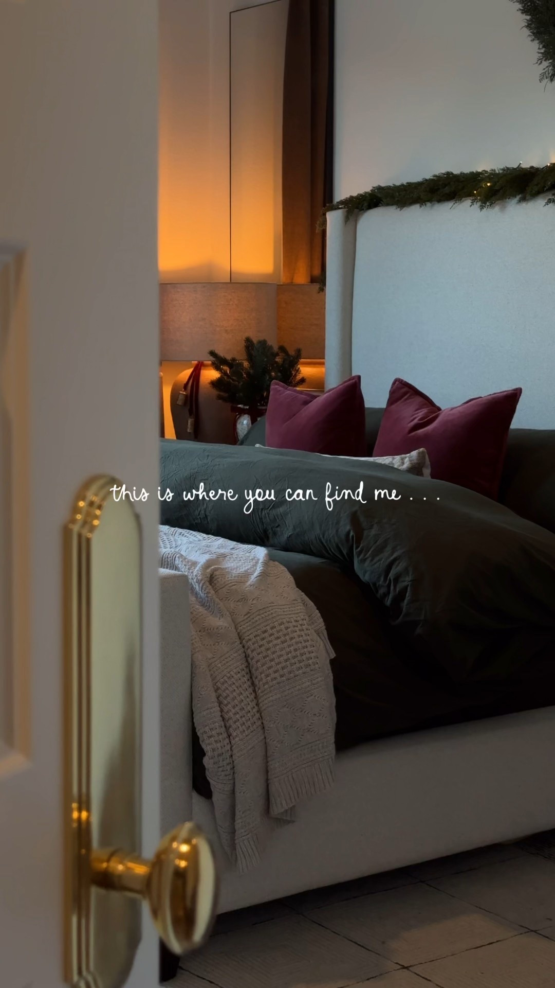 First time adding a little Christmas in our bedroom! And from now on this is where I’ll be ☁️✨😝 obsessed with this little simple, cozy, and affordable bedroom refresh ✨

@wayfair #ad #Wayfair #Wayfair Partner #bedroominspo 

Bedroom, king bed, bedding, bed sheets, bold colors, Christmas decor, holiday decor, Christmas decorations, morning routine, 

#LTKHoliday #LTKmorningroutine #LTKHome