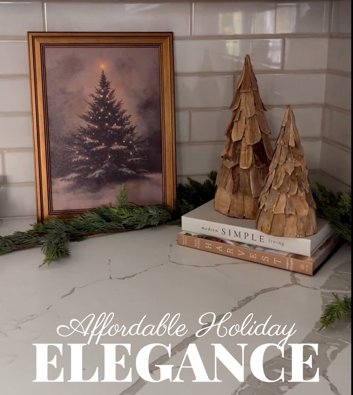 High-end Christmas vibes from Amazon finds?! Yes, please 🎁✨

These framed art pieces add instant holiday charm without breaking the bank. Layered with fresh greenery and soft gold frames, they bring that cozy, collected look to your kitchen or living space.

#porcheandco #modernclassic #holidaydecor #amazonhome #holidayinspo #affordabledecor #neutralchristmas #cozyinteriors #interiorstyling #homedecor #modernclassicinterior #christmasart #holidaystyle #interiorinspo #timelessdesign

Do you want to bring our dreamy Modern Classic style interior design into your own home? 🏡 You’re in luck! Reserve our Online Interior Design packages today -> https://porcheandco.com/edesign ✨ We can’t wait to work with you & design your home with #porcheandco


#LTKFindsUnder50 #LTKHome #LTKHoliday