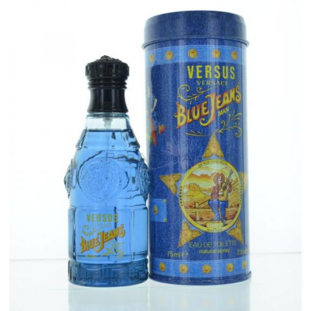 Versace Blue Jeans Eau De Toilette Men 2.4 Oz | Maxaroma