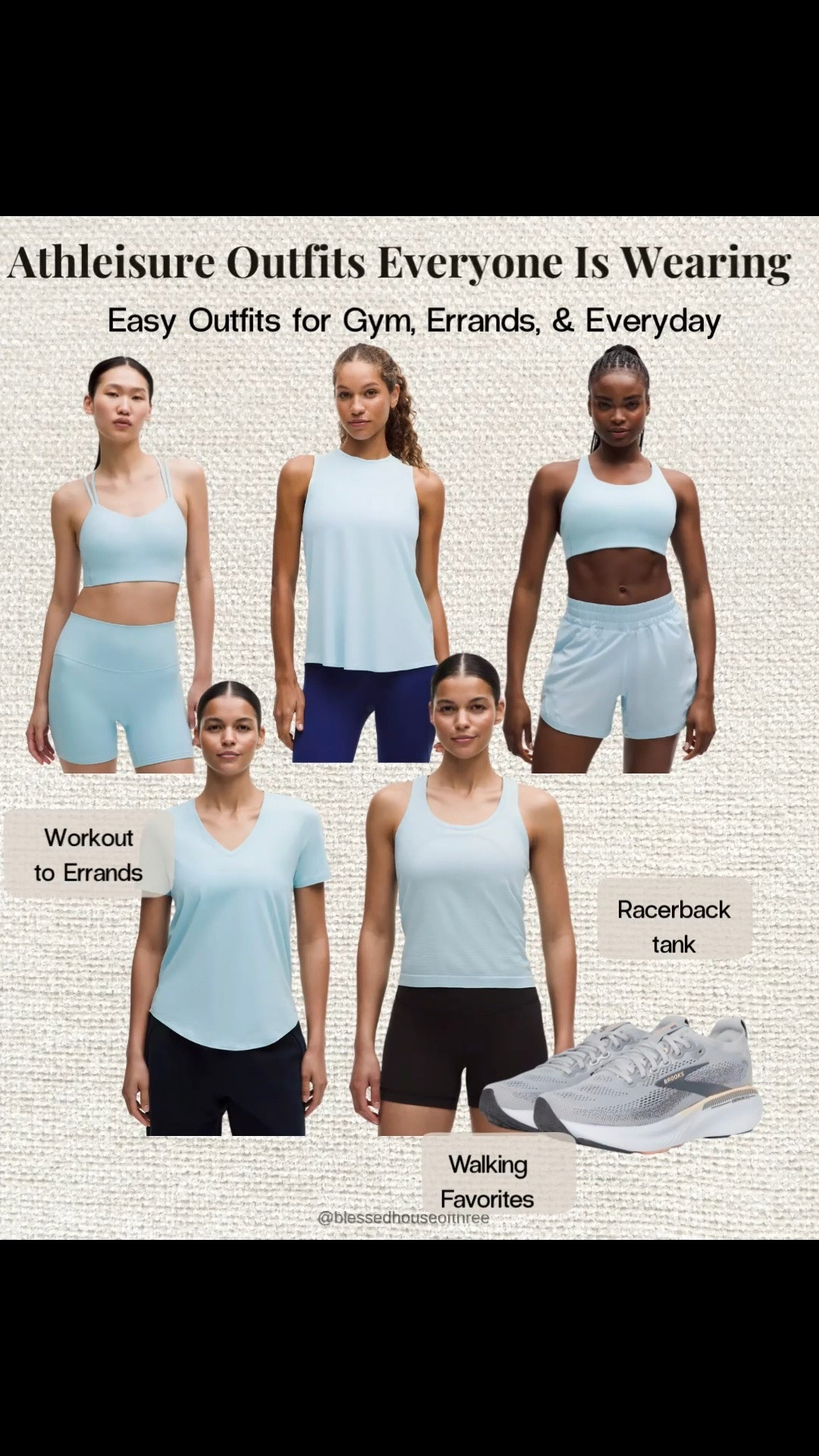 Athleisure outfits everyone is wearing right now and for good reason—they’re easy, comfortable, and perfect for everything from workouts to running errands and everyday life. I’m loving these soft neutral sets, especially the butter yellow leggings trend and lightweight tanks that you can mix and match all season. Spring outfit 2026, everyday outfit  Paired with supportive walking sneakers, these are the kind of outfits you’ll reach for on repeat whether you’re heading to the gym or just out and about. Follow me on LTK for daily outfit ideas, Amazon finds, and effortless everyday style.

#LTKootd #LTKfitnessgoals #LTKActive