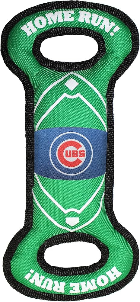 MLB CHICAGO CUBS Baseball Field Dog Toy with Double rim Stitching & Inner SQUEAKER | Amazon (US)