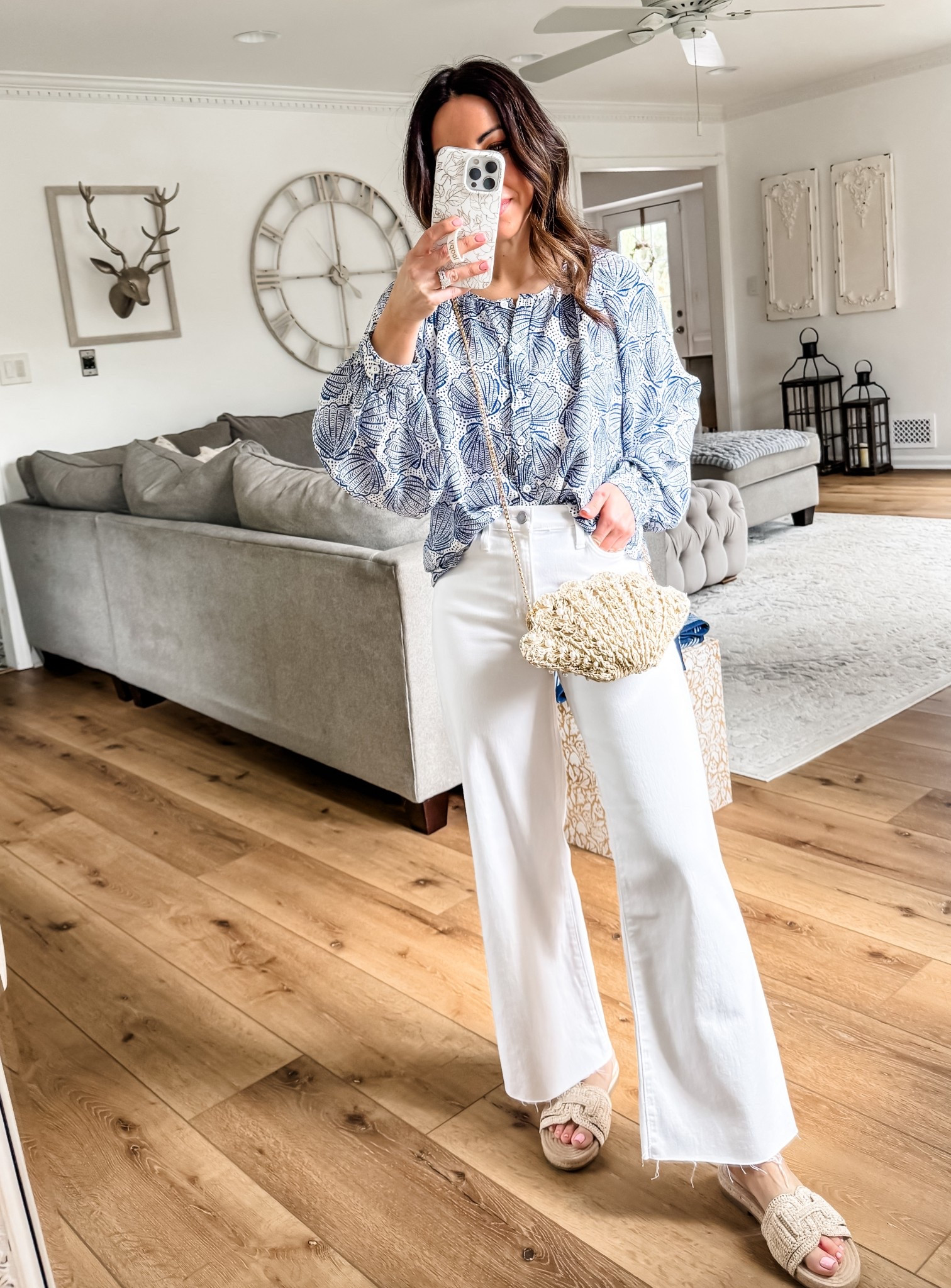 Small top. 25 white jeans. White denim.



#LTKOver40 #LTKPetite