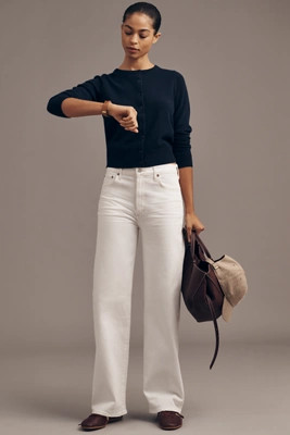 AGOLDE Harper High-Rise Wide-Leg Jeans | Anthropologie (US)