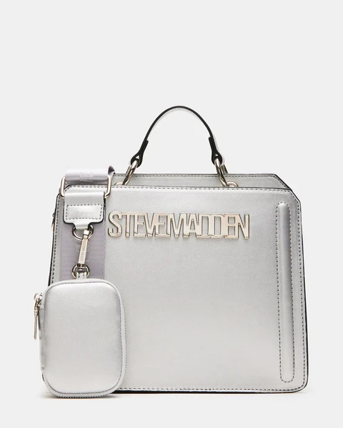 EVELYN BAG SILVER | Steve Madden (US)