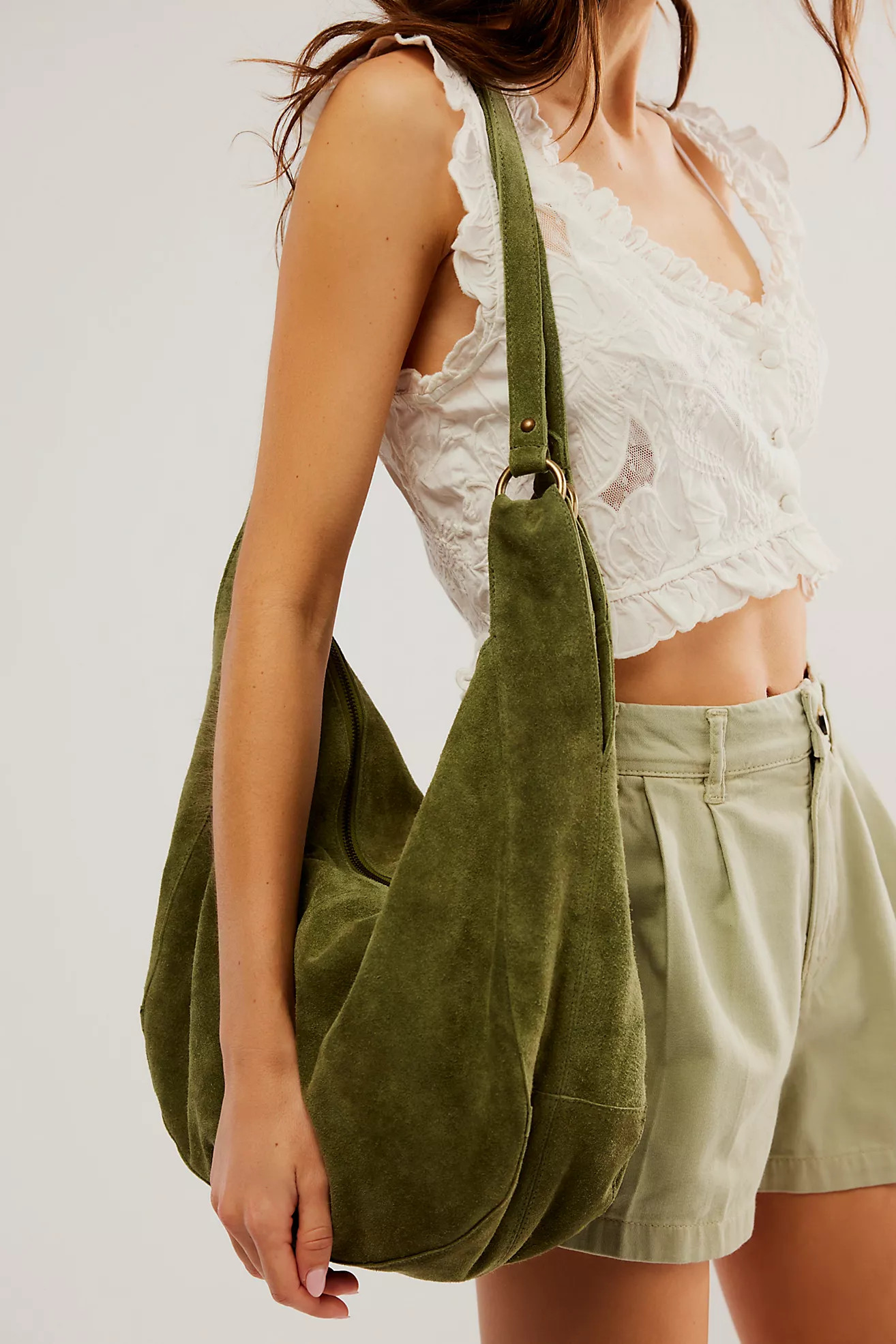 Roma Suede Tote Bag | Free People (Global - UK&FR Excluded)