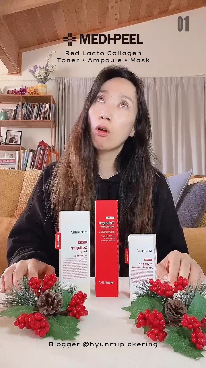 Discount code : HYUNMIYES24
Worldwide Shipping✈️

☑️ Love Collagen, their character 
☑️ Love Red Color, the intensity👌
☑️ chose Red Contact lenses for color theme😉
 @myeyebb_official 

To be continued_

🏷️ MEDI-PEEL Red Lacto Collagen Soothing Essence Toner
🏷️ MEDI-PEEL Red Lacto Collagen Tightening Ampoule
🏷️ MEDI-PEEL - Red Lacto Collagen Wrapping
Mask

#medipeel #medipeelredlactocollagen 
#collagen #collagentoner #collagenampoule #collagenwrappingmask #collagenmask

#slowage #slowageskincare 
#glowingskincare #glowingface #koreanskincare #glowingskincaretips #glowingskincareroutine 

#콜라겐 #콜라겐팩 #콜라겐추천 #콜라겐마스크팩 #콜라겐앰플 #콜라겐토너 #콜라겐마스크 #콜라겐화장품 

#해외맘 #해외직구 #역직구 #뷰티블로거 #뷰티인플루언서 #뷰티크리에이터 #안티에이징 #안티에이징앰플

#LTKOver40 #LTKFindsUnder100 #LTKBeauty