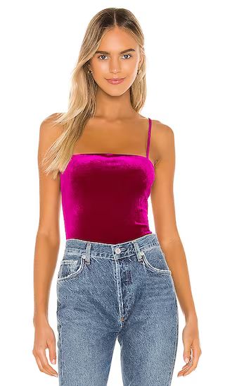 Agnes Bodysuit in Magenta | Revolve Clothing (Global)