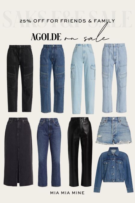 Agolde on sale! Take 25% off in the Saks Friends & Family sale 


#LTKsalealert #LTKstyletip #LTKSeasonal