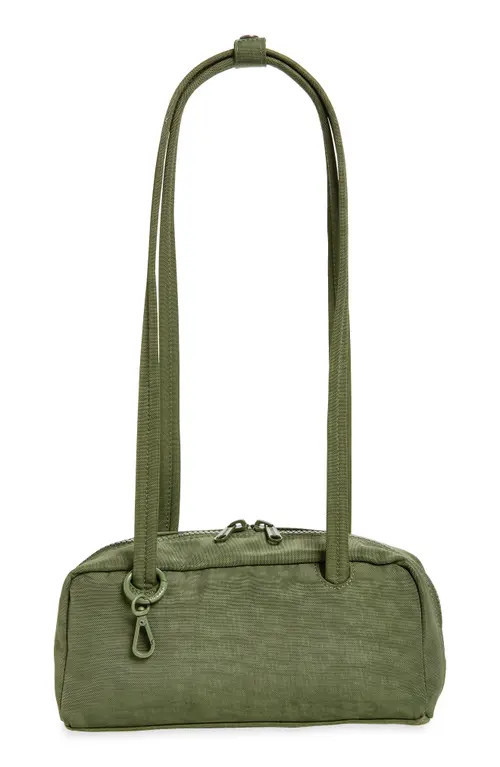 Baggu Small Recycled Nylon Bowler Bag in Caper at Nordstrom | Nordstrom