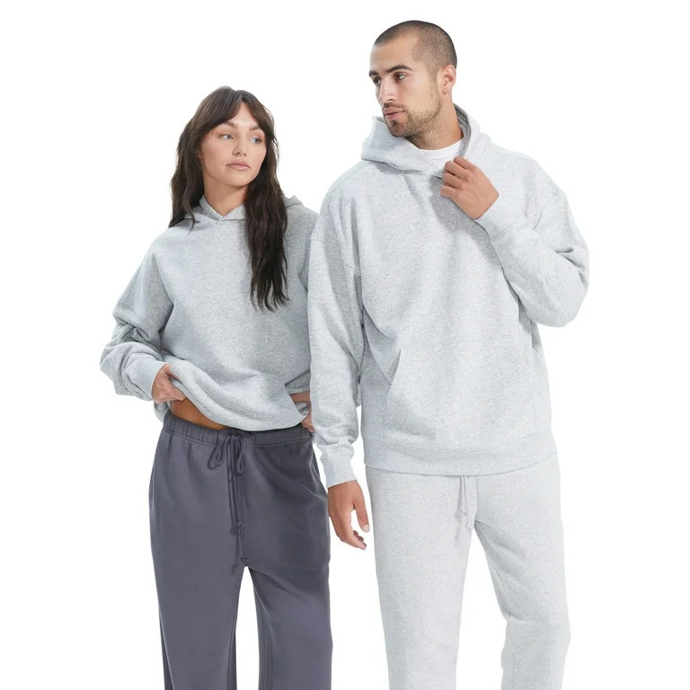 No Boundaries All Gender Oversize Hoodie Sweatshirt, Men's Sizes XS - 3XL | Walmart (US)