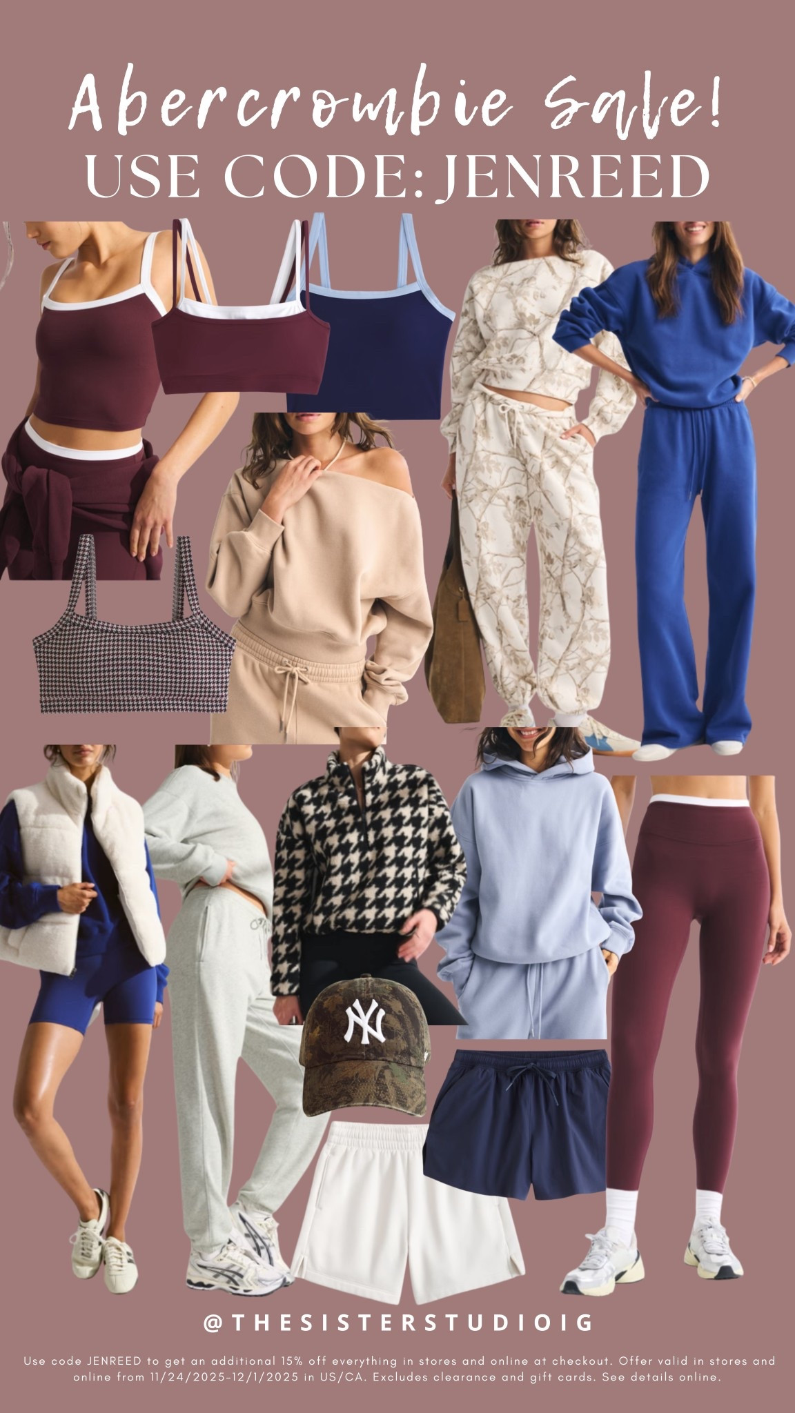 Abercrombie sale on SALE with code JENREED 🙌🏼

@abercrombie #ad

#LTKHoliday #LTKGiftGuide #LTKCyberWeek