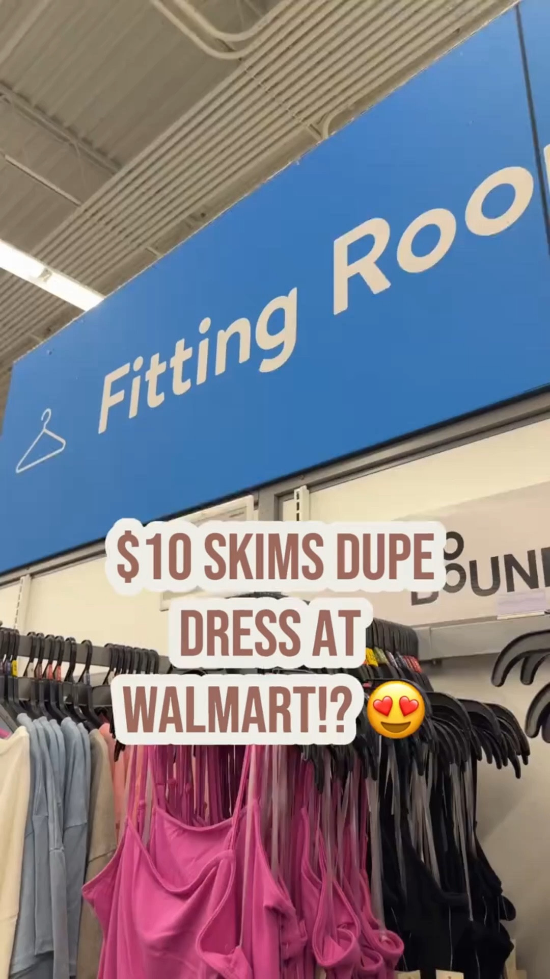 WALMART | $10 SKIMS Fits everybody dress dupe