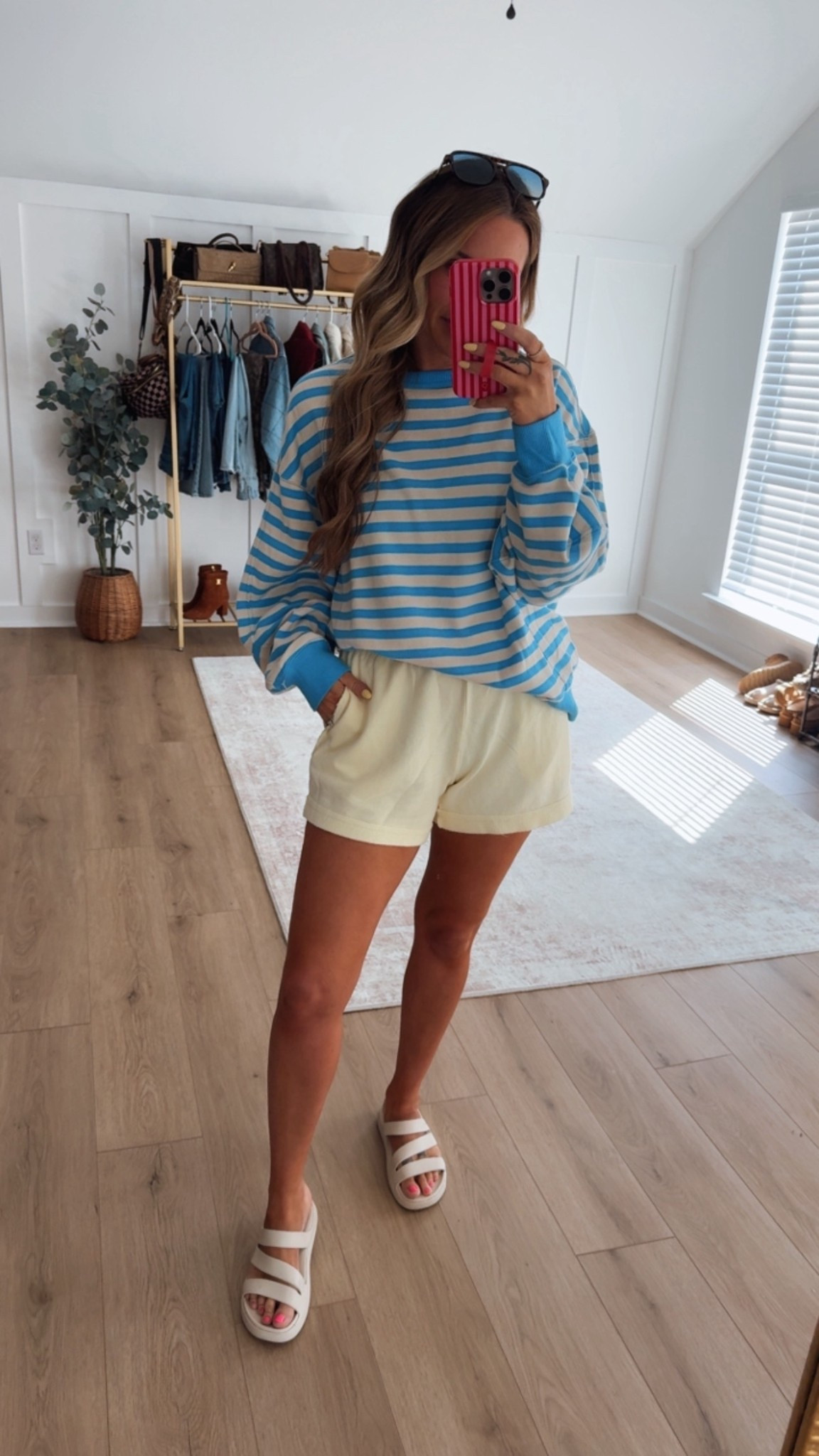 The cutest new spring arrivals from Aerie! 
I’m 5’6 139lbs size m shorts size s top 

#LTKgrwm #LTKootd #LTKSeasonal