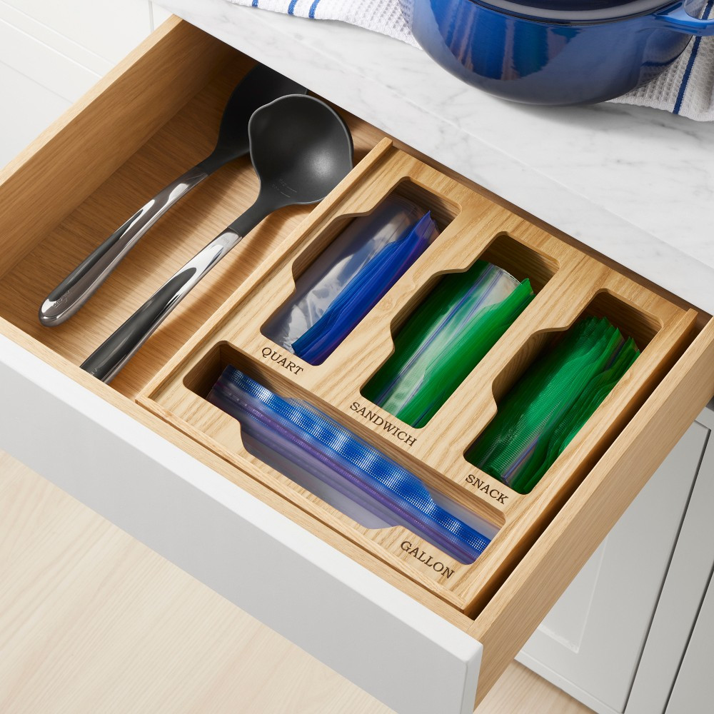 Hold Everything Food Storage Bag Organizer | Williams-Sonoma