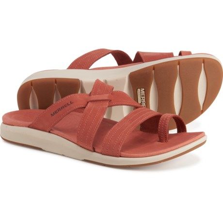 Merrell Kalari Lore Wrap Sandals - Leather (For Women) | Sierra