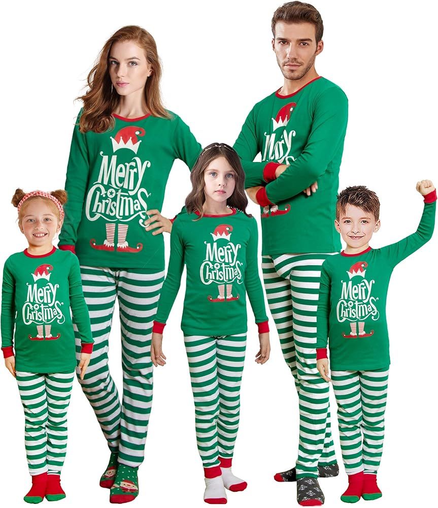 Family Christmas Holiday Matching Pajamas Set | Amazon (US)