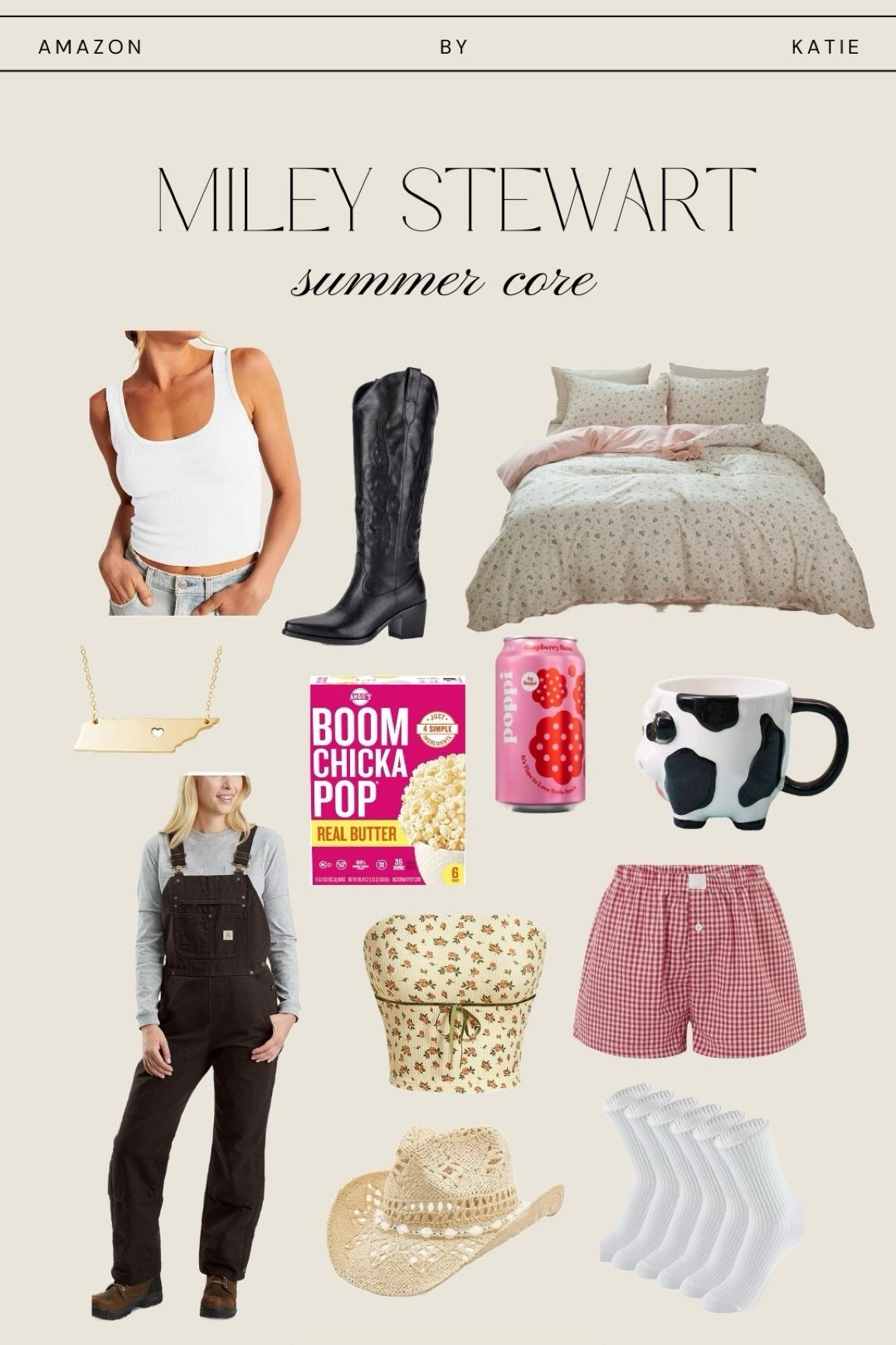in the mood for a Miley Stewart summer 🎀🐄🌻✨