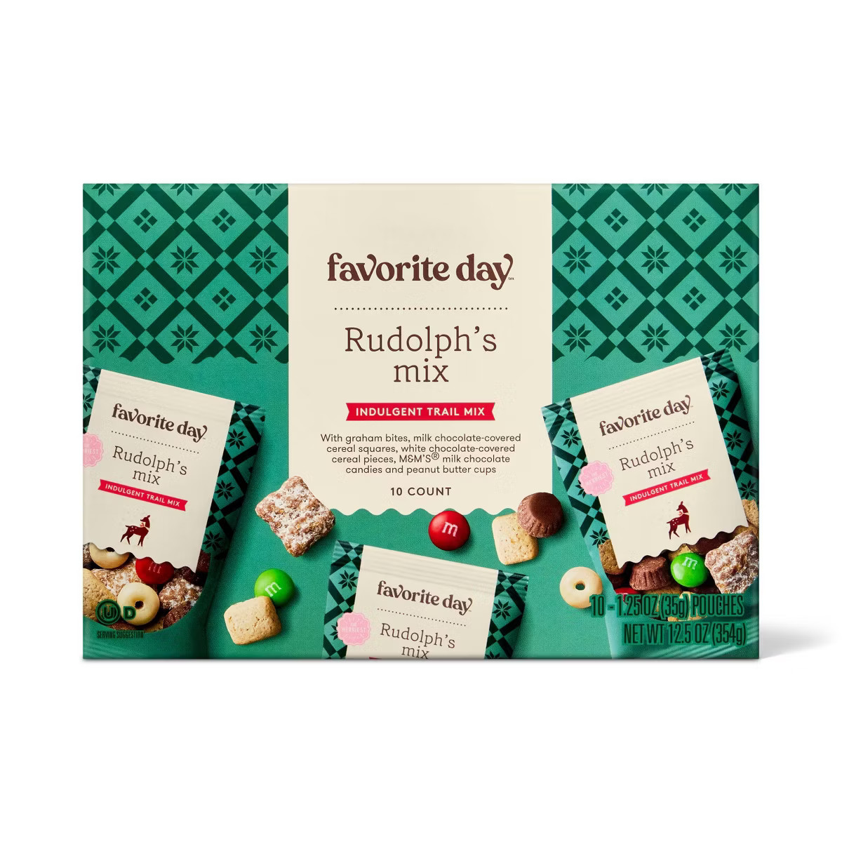 Christmas Rudolph Trail Mix  Multipack - 12.5oz - Favorite Day™ | Target