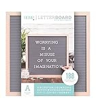 DCWVE Die Cuts with A View Board Letterboard-16 x 16-Oak and Gray (189 pcs) LB-006-00014, 16 x 16, N | Amazon (US)