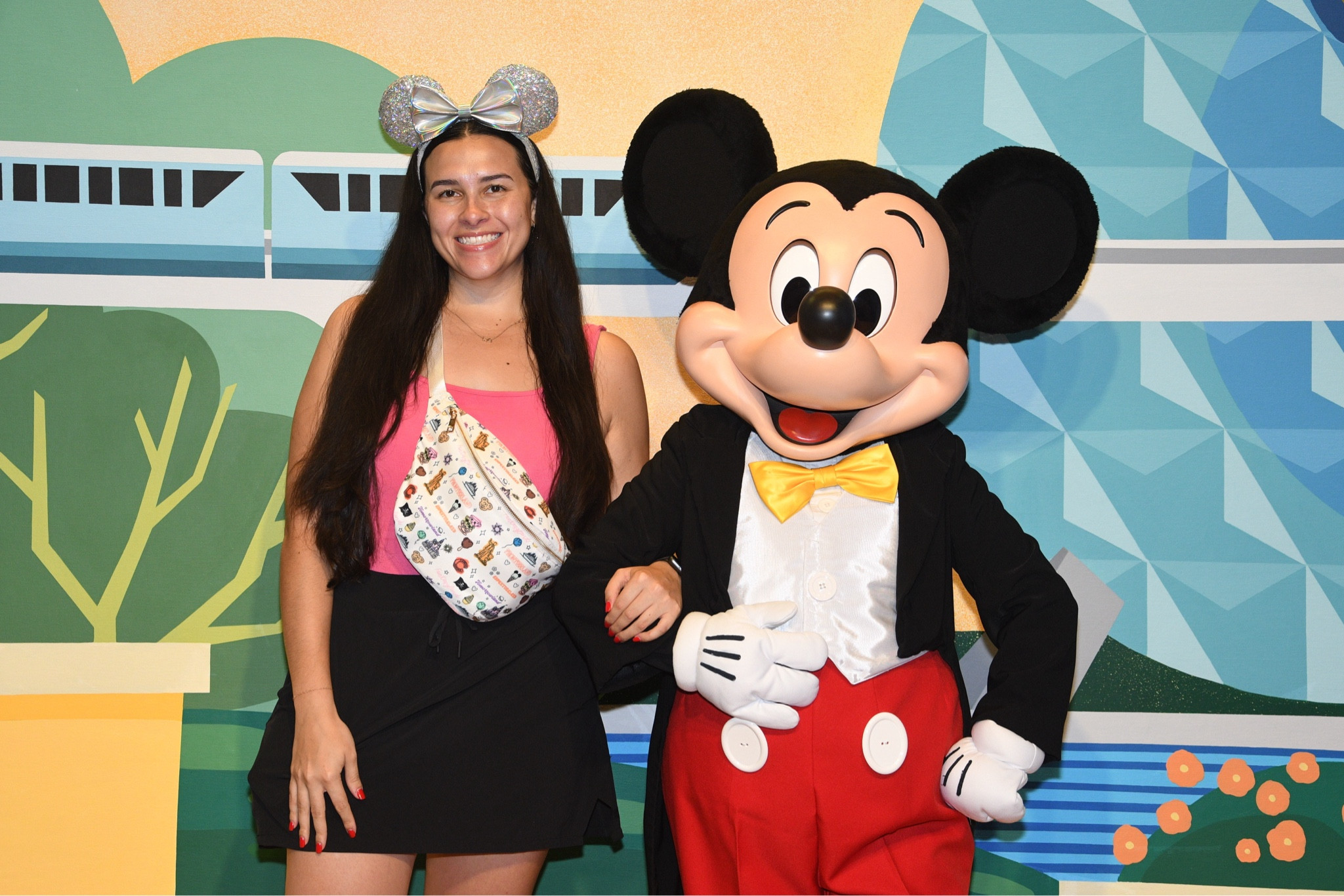 Disney outfit! Bag is from Happily Ever Threads, tank top body suit is from SHEIN in a 1x, and skirt is from Target in an XL.

Size 12, mid size, Disney outfits, cute Disney outfit ideas

#LTKTravel #LTKPlusSize #LTKMidsize