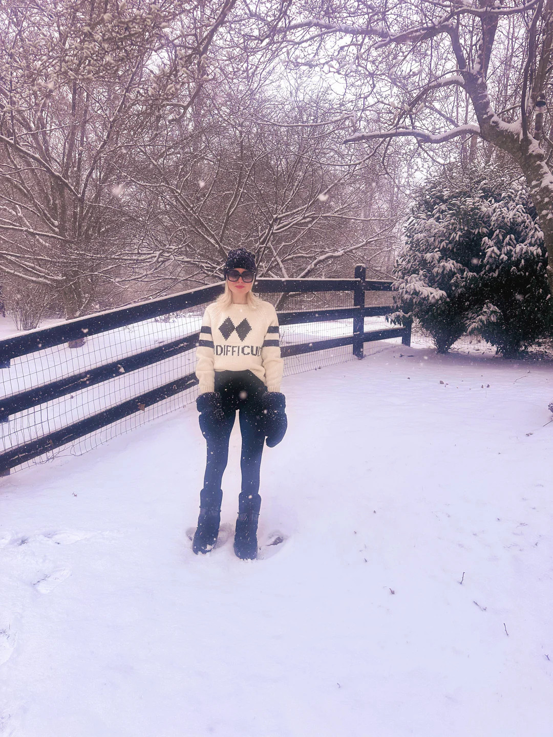 I’m Difficult Ski Sweater | Teggy French