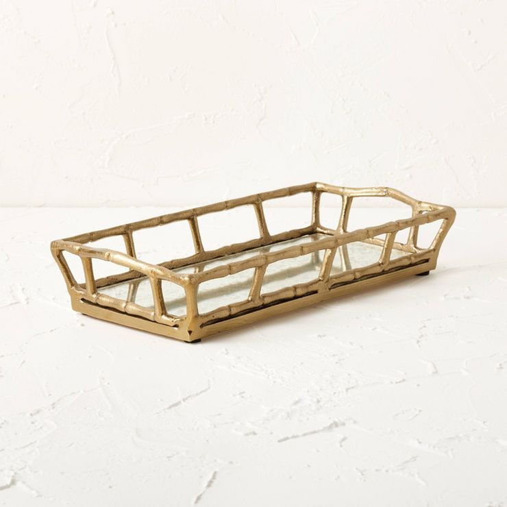 Mirrored Vintage Glass Tray - Opalhouse&#8482; designed with Jungalow&#8482; | Target