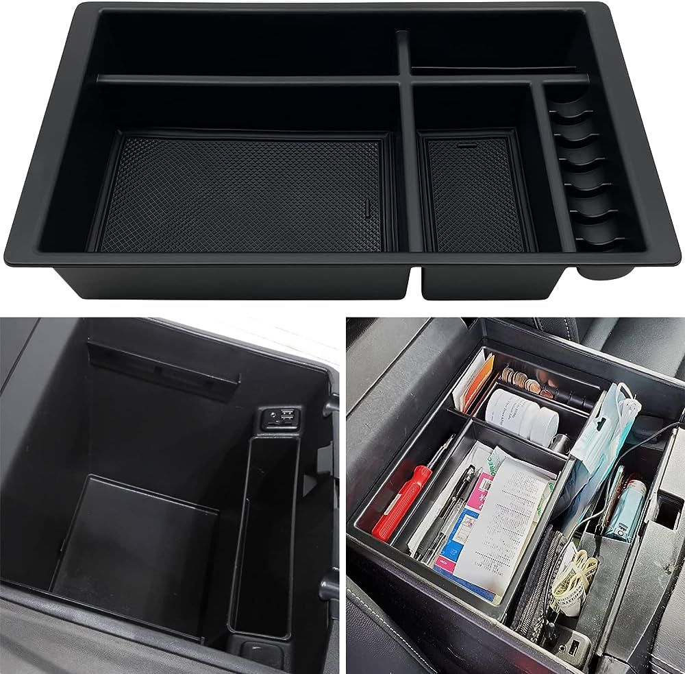 EVTIME Center Console Organizer Compatible with 2015-2020 Chevy Yukon Tahoe Suburban and 2014-201... | Amazon (US)