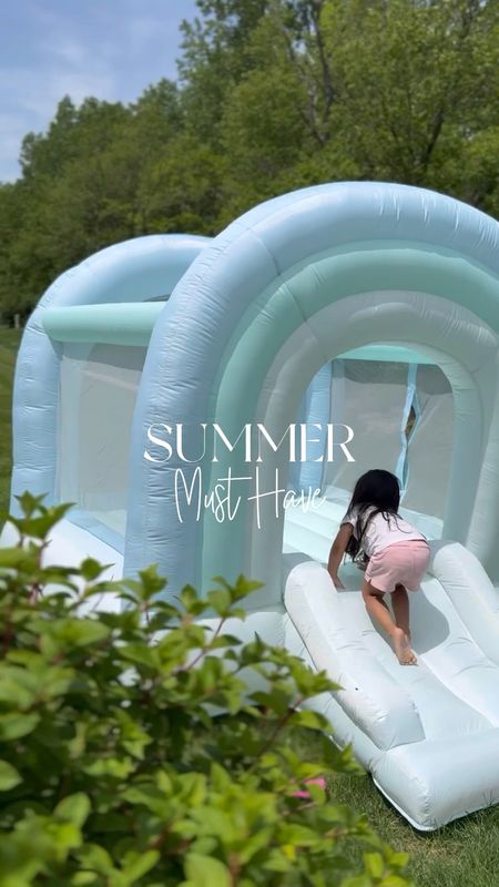 This bounce house is
perfect for
the summer. it is easy to set
up and easy take down and store . also comes in pink 

#LTKKids #LTKParties #LTKVideo