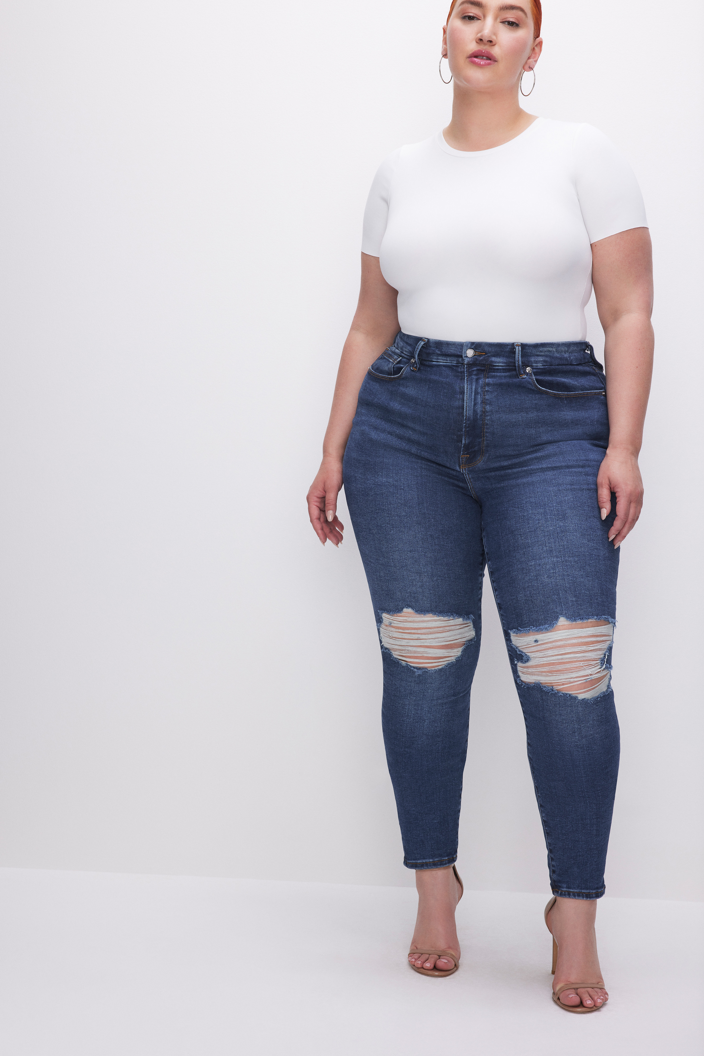 ALWAYS FITS GOOD LEGS SKINNY JEANS | Good American