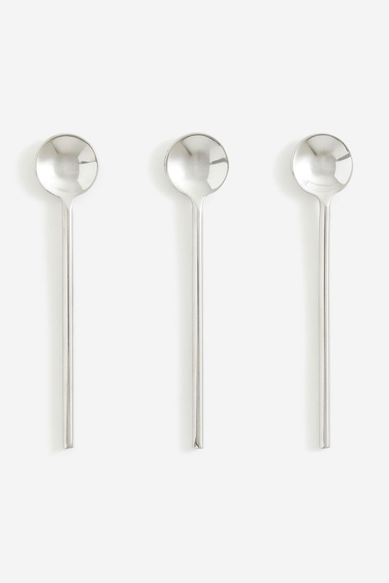 Pack de 3 cucharas - Plateado - HOME | H&M ES | H&M (FR, IT, ES, PT, BE)