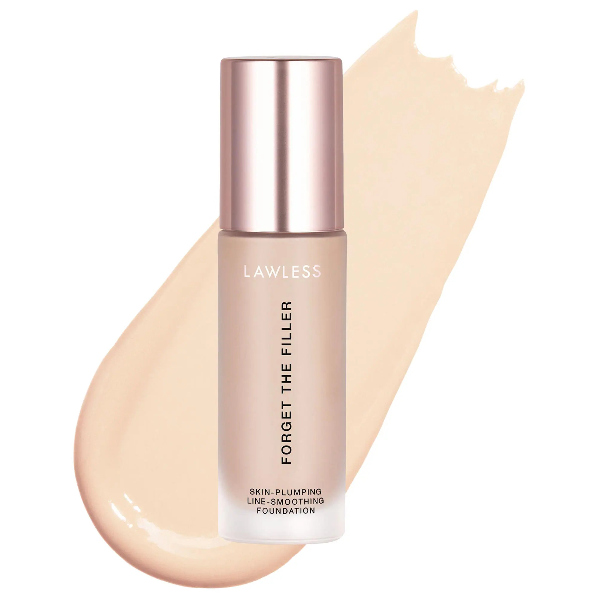 LAWLESS Forget The Filler Skin-Plumping Line-Smoothing Foundation 0.25F 1 oz/30 mL | Sephora (US)