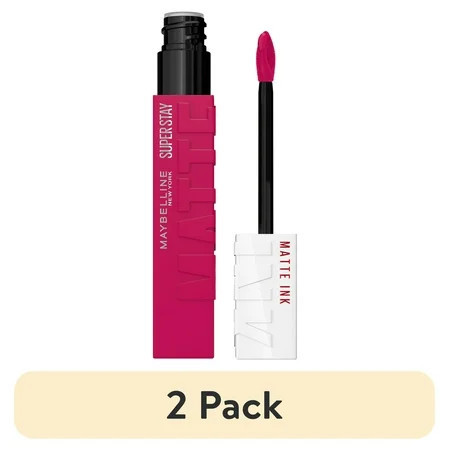 (2 pack) Maybelline Super Stay Matte Ink City Edition Liquid Lipstick, Artist | Walmart (US)