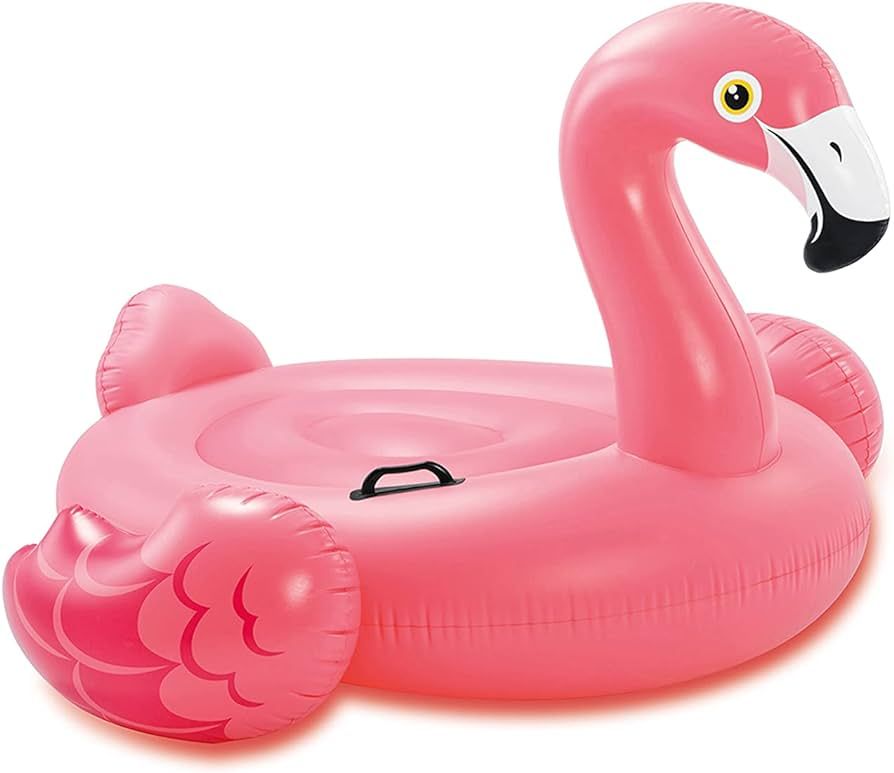 Intex Flamingo Inflatable Ride-On, 58 in x 55 in x 37 in , for Ages 3+ | Amazon (US)