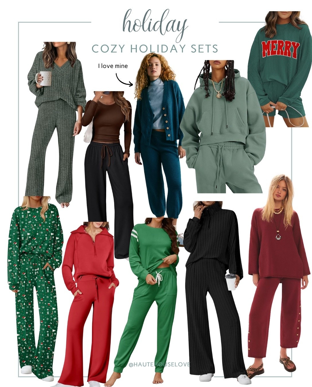 Holiday Cozy Sets 

#LTKHoliday #LTKselfcare #LTKmomlife