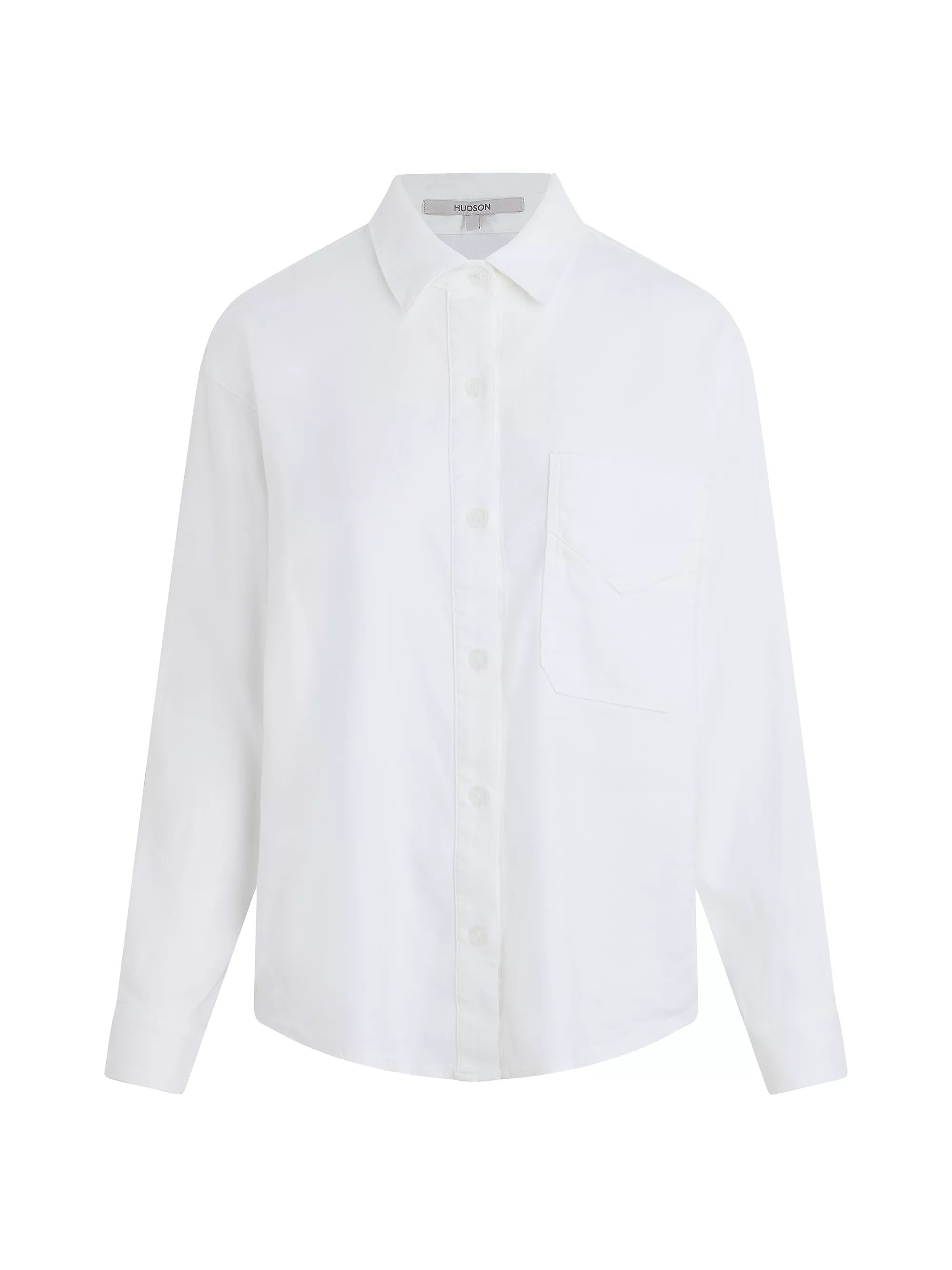 Oversized Linen-Blend Shirt | Saks Fifth Avenue