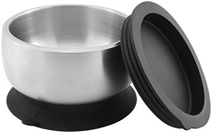 Avanchy Stainless Steel Suction Bowl - Stainless Steel Kids Bowls - Suction Bowls with Lids - Sil... | Amazon (US)