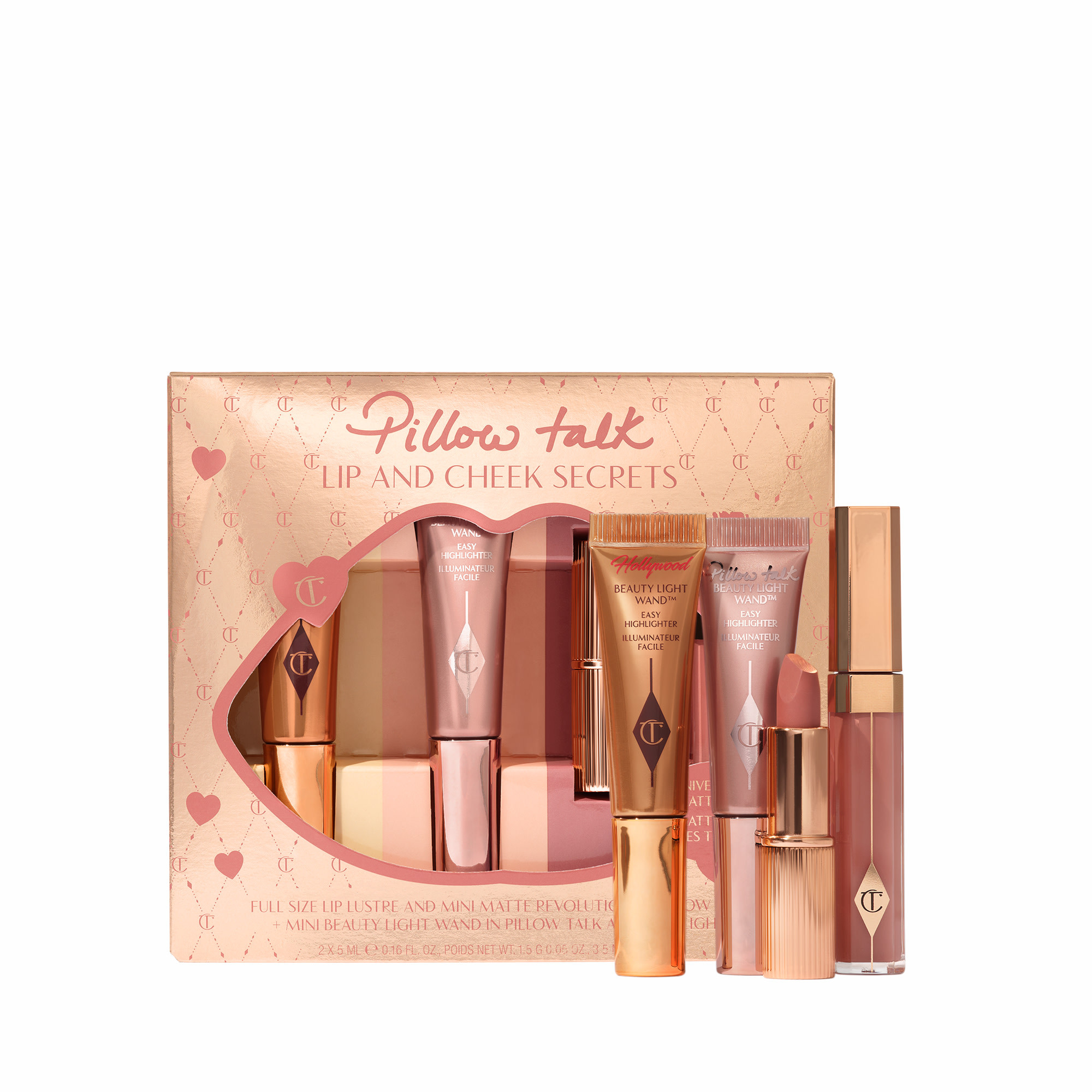 Pillow Talk Lip + Cheek Secrets: Gift Set | Charlotte Tilbury | Charlotte Tilbury (US)