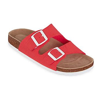 Arizona Fireside Womens Footbed Sandals | JCPenney