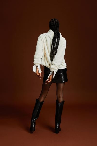 Teddyfleece-Pullover | H&M (DE, AT, CH, NL, FI)