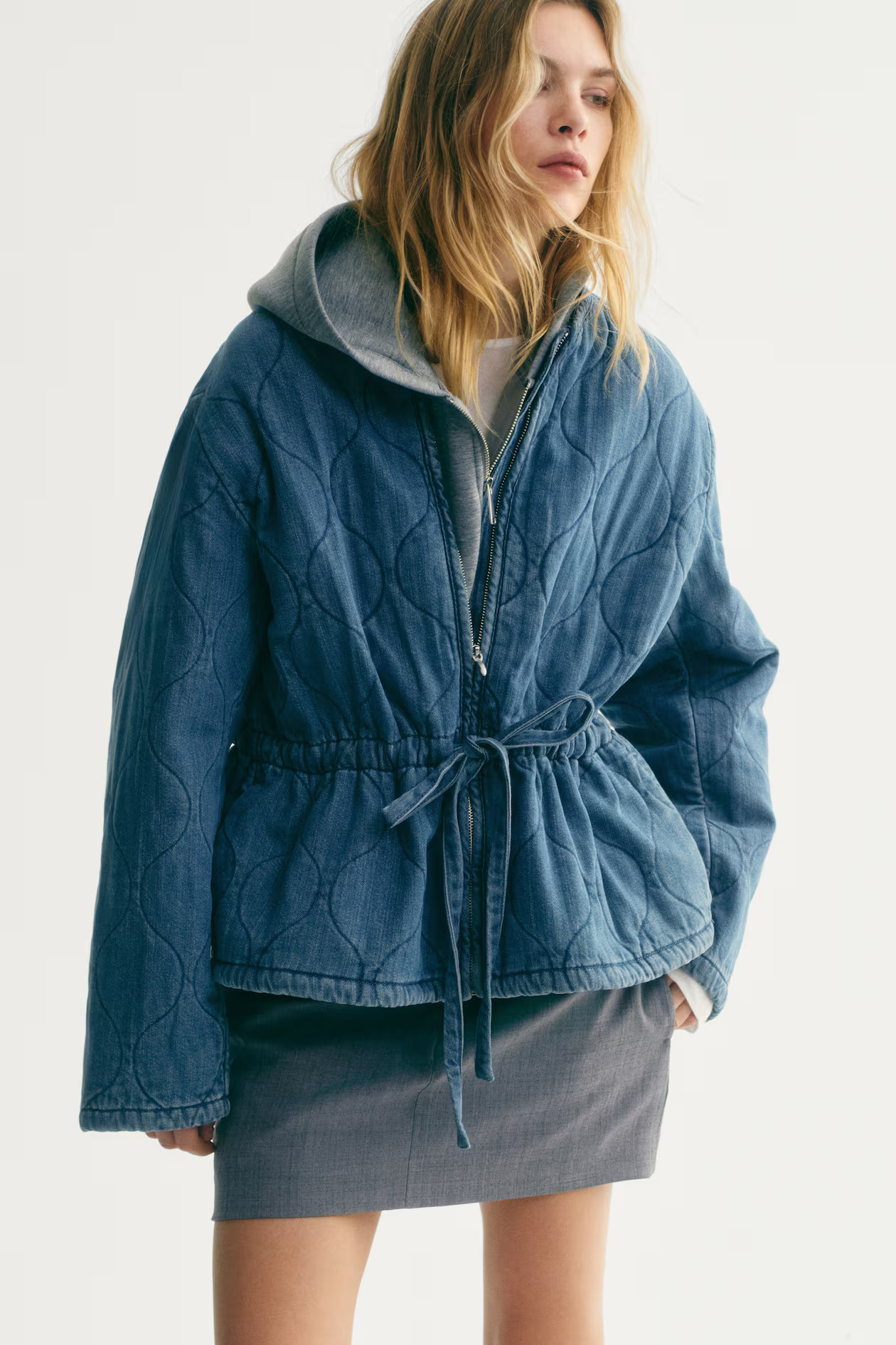 Quilted Denim Jacket | H&M (US + CA)