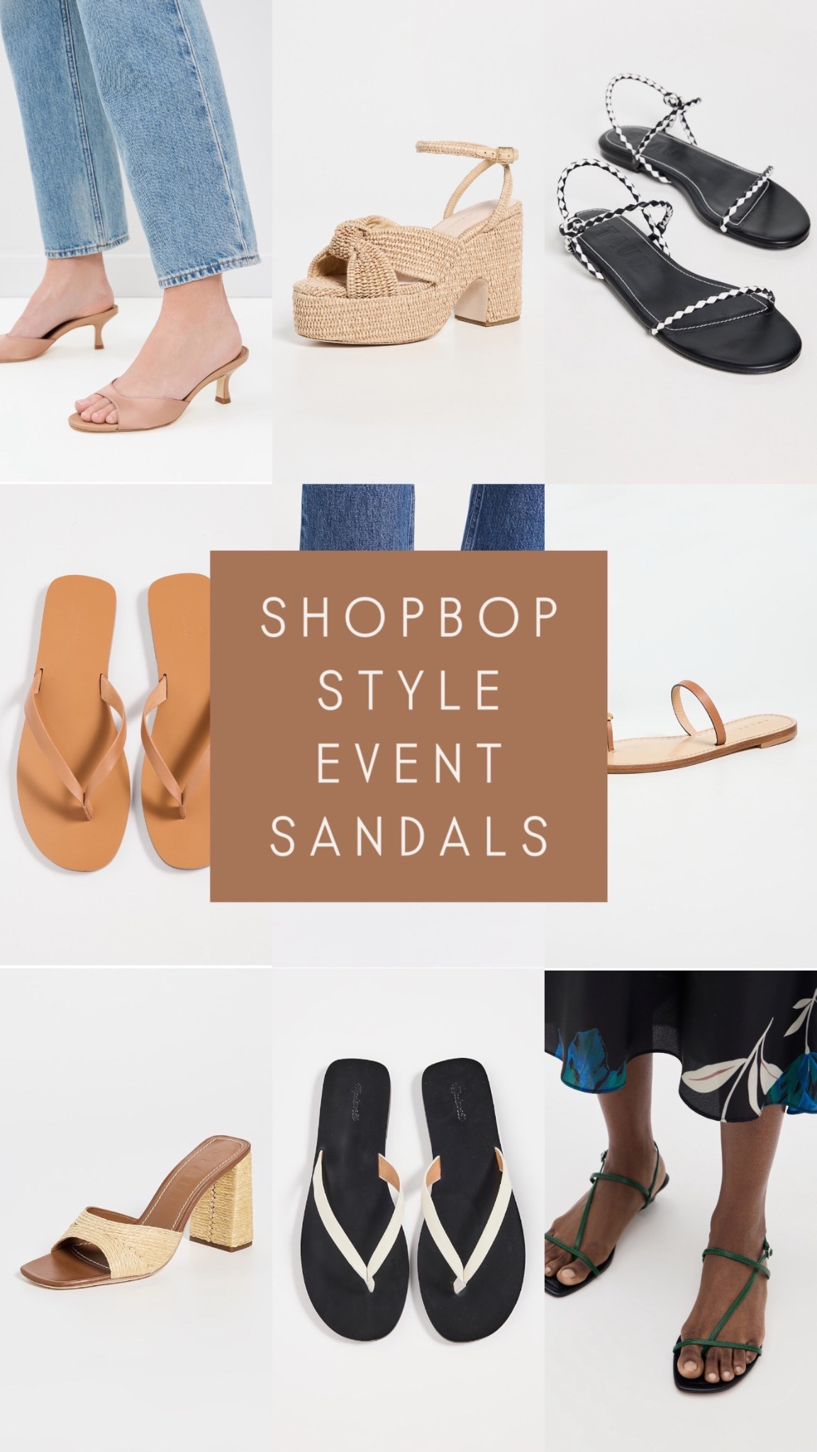 Shopbop Style Event: Sandals
Use Code: STYLE

#LTKSeasonal #LTKSaleAlert #LTKShoeCrush