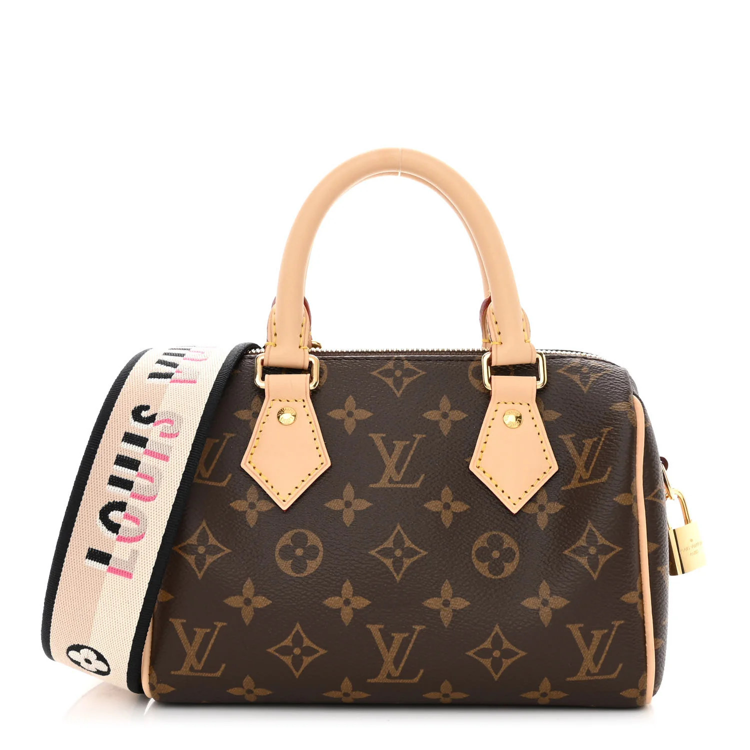 Monogram Speedy Bandouliere 20 Black | FASHIONPHILE (US)