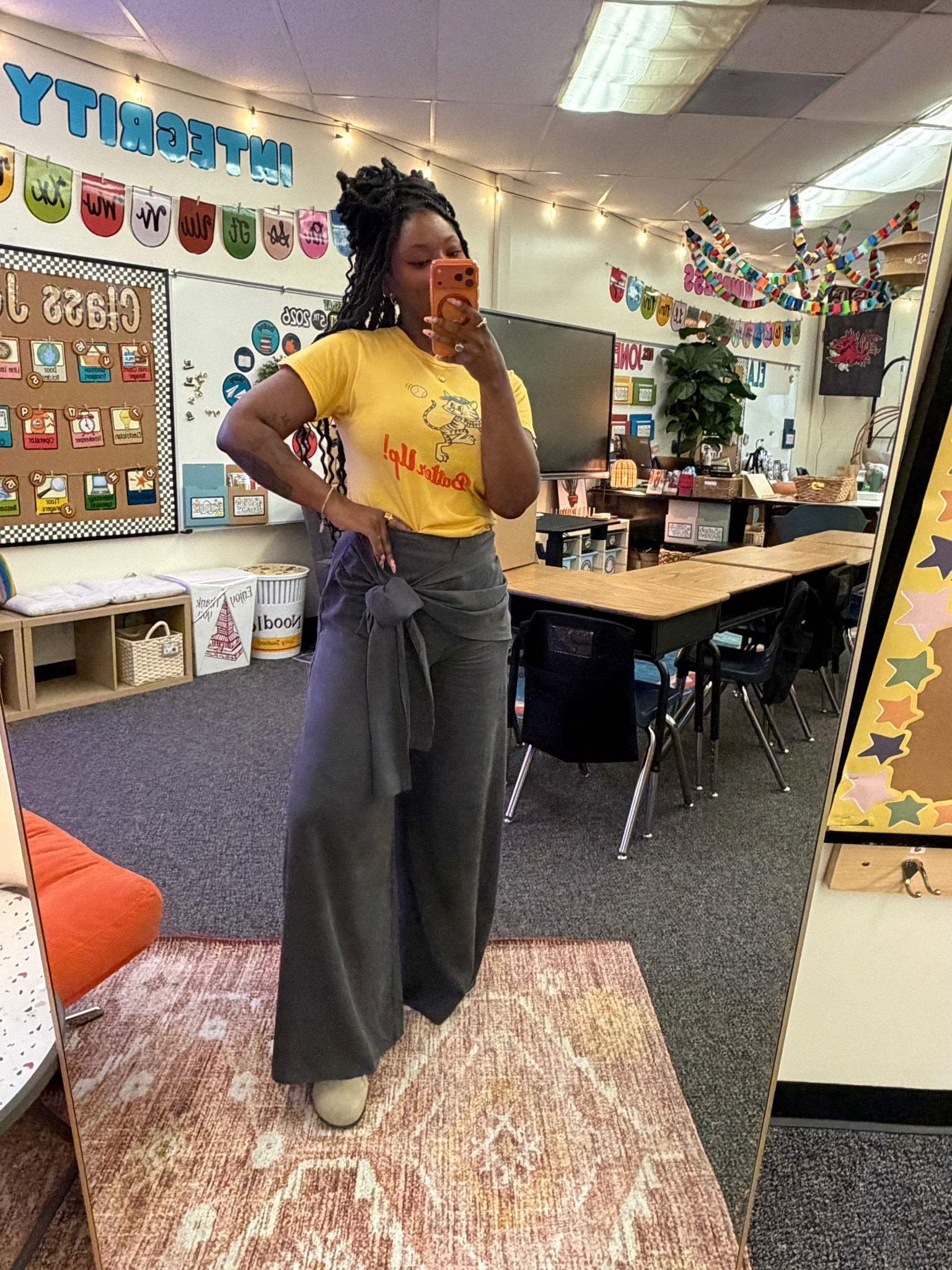 First day backkkkkkk. 
Shirt: Medium
Pants: 6

#LTKdayinmylife #LTKgrwm #LTKootd